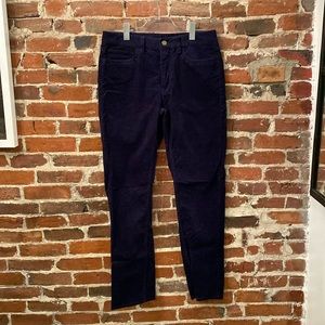 Vineyard Vines Navy Blue Corduroy Trousers